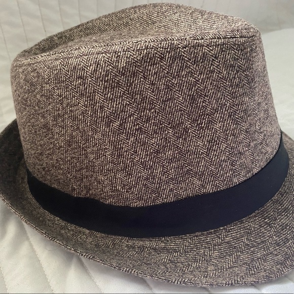 Tweed Fedora Hat Unisex Men’s Women’s Wool Blend All Seasons NWT - Picture 2 of 4
